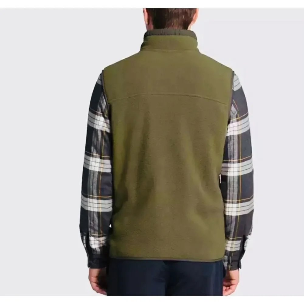 The North Face Men Carbondale VEST Full Zipper size M Green‎